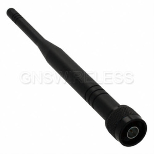 TriBand 2.4/5.1/5.8GHz Outdoor Rubber Duck Antenna, 3dBi at 2.4GHz, 5dBi at 5.8GHz, N-Male Connector