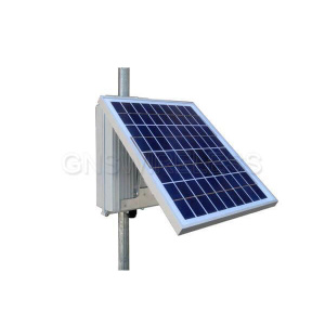 1.25W continuous output w/ 6 hours peak sun, 12V Input, 12V POE Output, 9AH, 5W Solar Panel