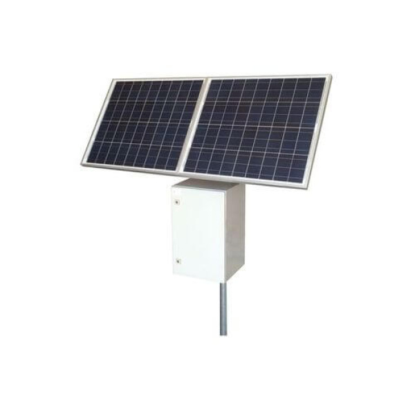 RPST1224-100-120, 30W continuous output w/ 6 hours peak sun, 12V Input, 24V POE Output, 100AH, 120W Solar Panel