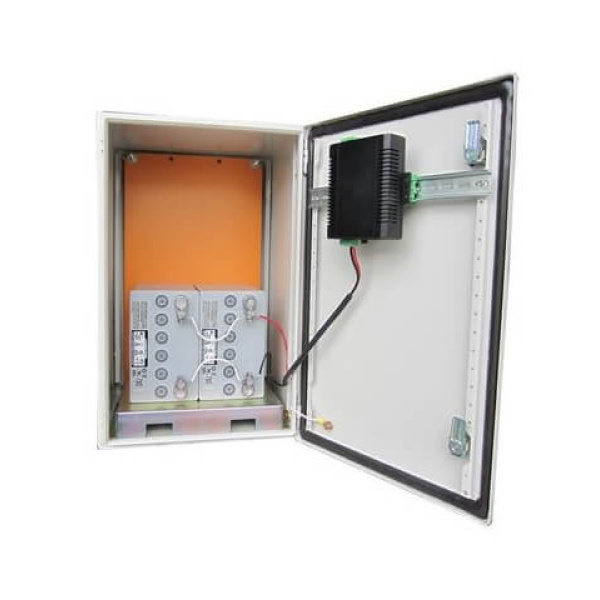RPST1224-100-120, 30W continuous output w/ 6 hours peak sun, 12V Input, 24V POE Output, 100AH, 120W Solar Panel