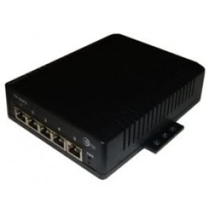 5 Port - Indoor, Gigabit Switch, 18V POE Input, 18V POE Output (1A per port)