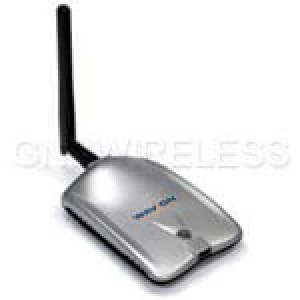 High power USB Adapter w/ Removable RPSMA Antenna Connector