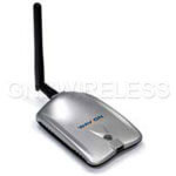 High power USB Adapter w/ Removable RPSMA Antenna Connector