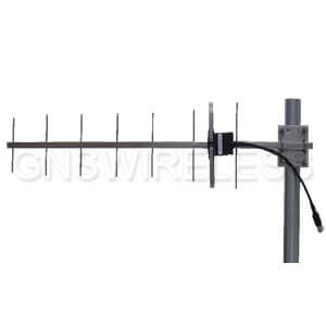 9dBi 860-960MHz 5 Element Yagi Antenna - (10" LMR(R)300 Pigtail with NF Connector)