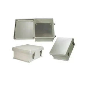 12x10x5 Inch Weatherproof NEMA Enclosure with Interior Mounting Plate