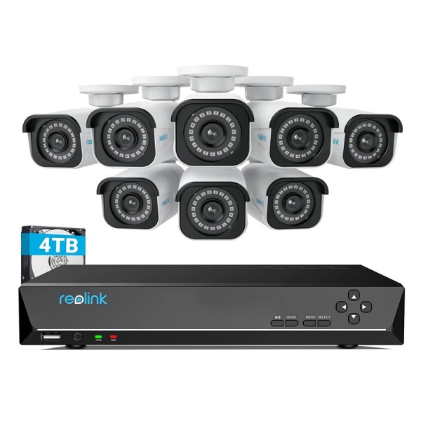 16 Channel 8 POE Camera Security System