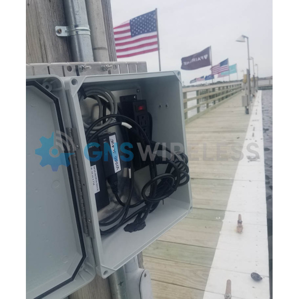 12x10x5 Inch Weatherproof NEMA Enclosure with Interior Mounting Plate