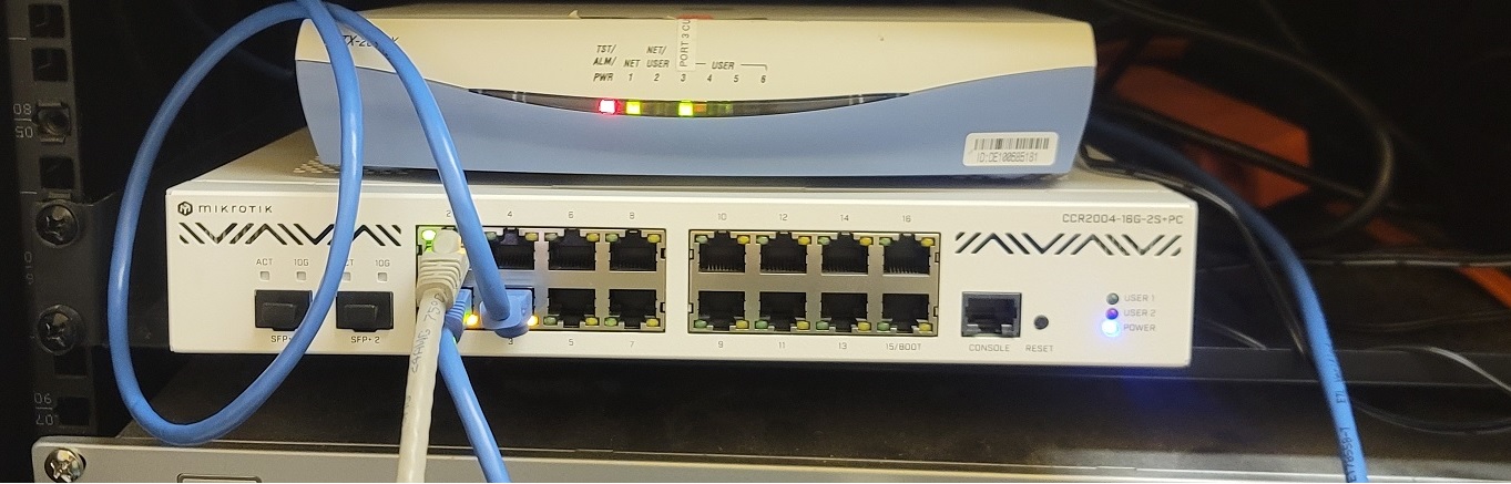 Mikrotik Router Equipment upgrade