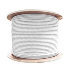 White Coaxial Cable 1000 ft Spool