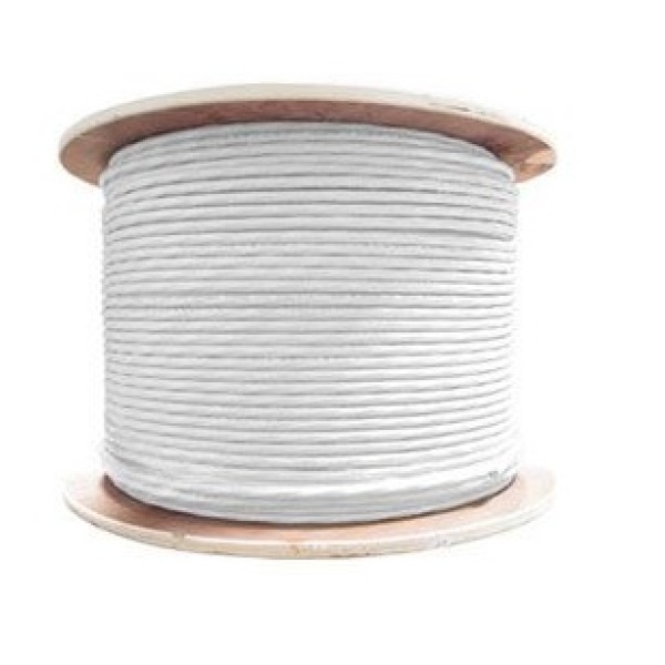 White Coaxial Cable 1000 ft Spool