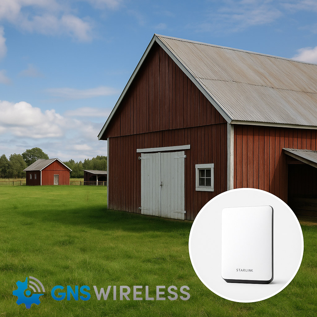How to Share Your Starlink Internet Across the Farm with GNS Wireless